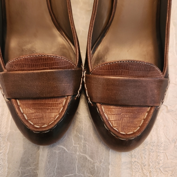 Cole Haan Women's Brown Loafers - Picture 3 of 11